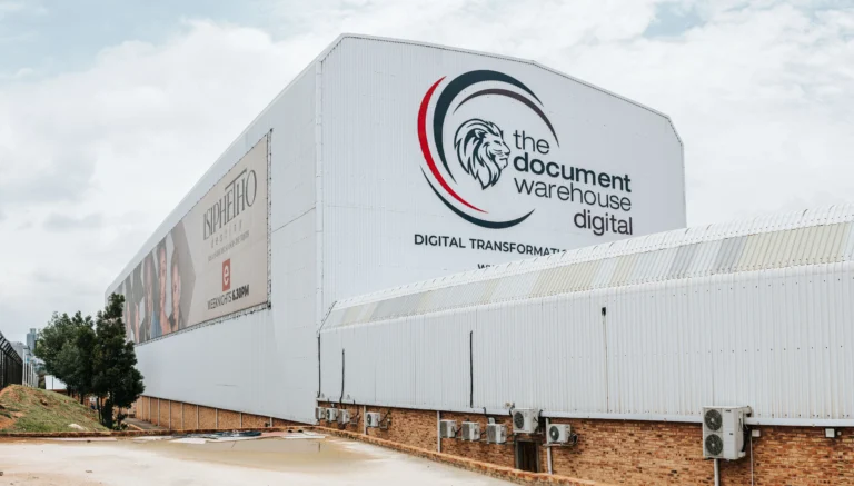 Document Warehouse exterior signage by Three6ixty