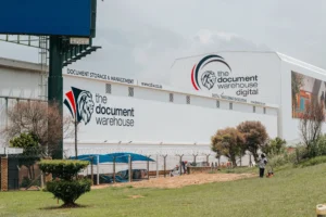 Document Warehouse exterior signage by Three6ixty