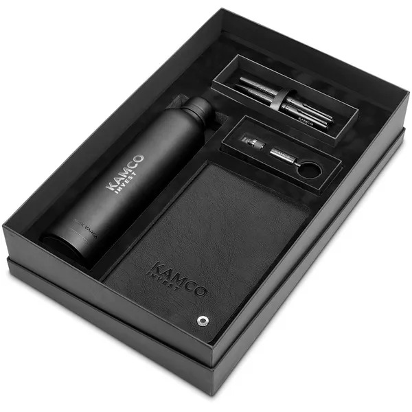 Custom Adreon gift set branding by Three6ixty