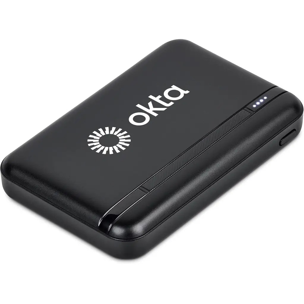 Antonius fast charge power bank LED display showing battery level