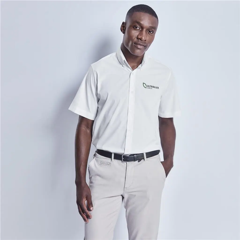 Mens Short Sleeve Sheffield Stretch Shirt