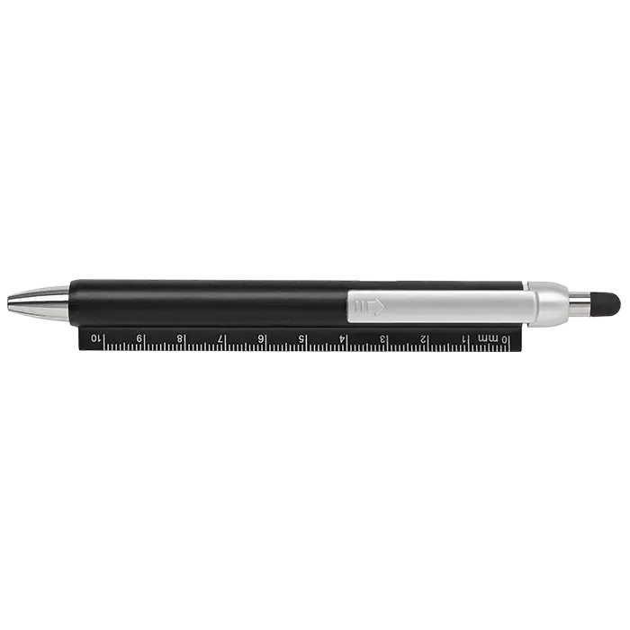 2 in 1 Stylus Ballpoint Pen and Ruler