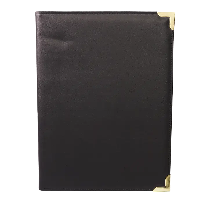 A4 Folder with Metallic Corners