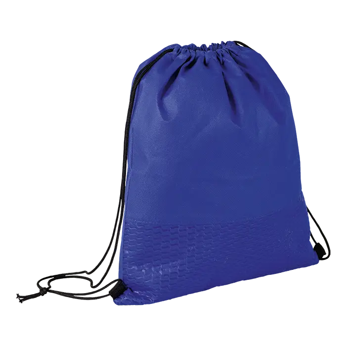 Wave Design Drawstring Bag Non-Woven