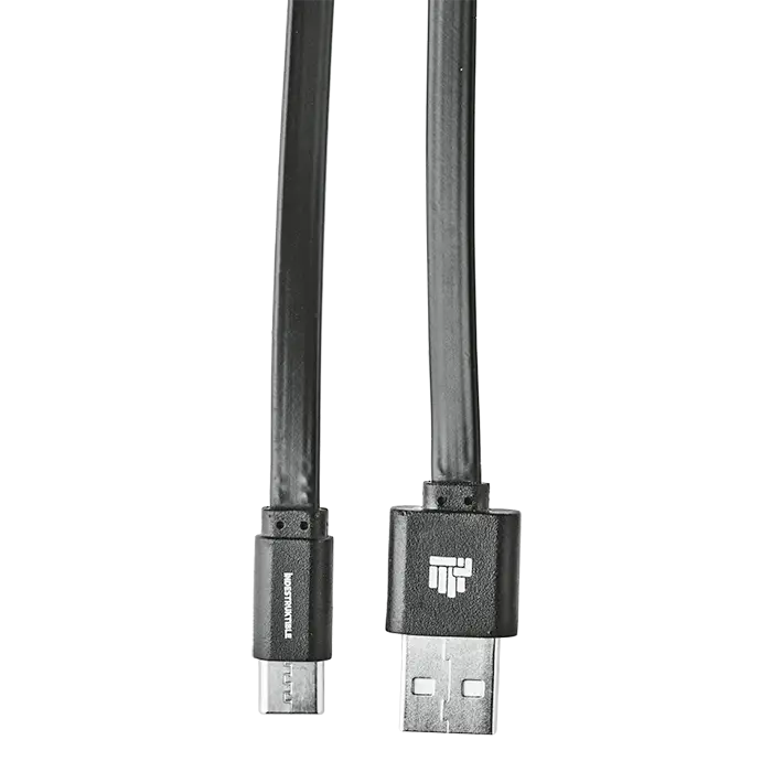 IND 1.2m Flat Type C Charger Cable