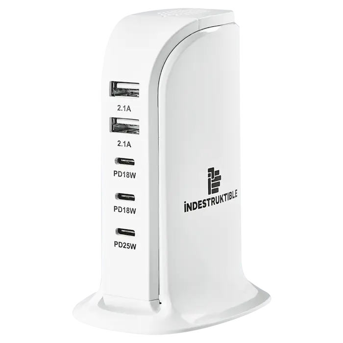 IND 5 Port P.D + USB Gan Charger