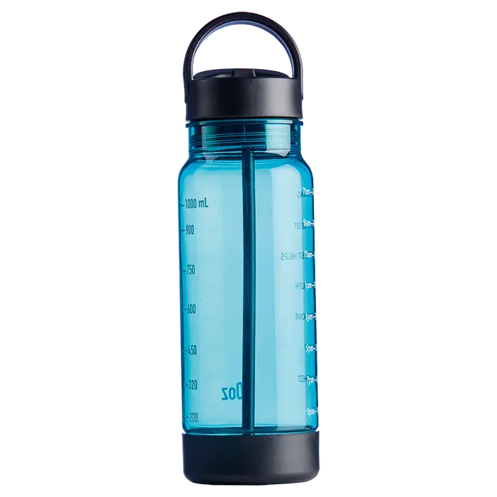 1L Torrent Water Bottle With Straw