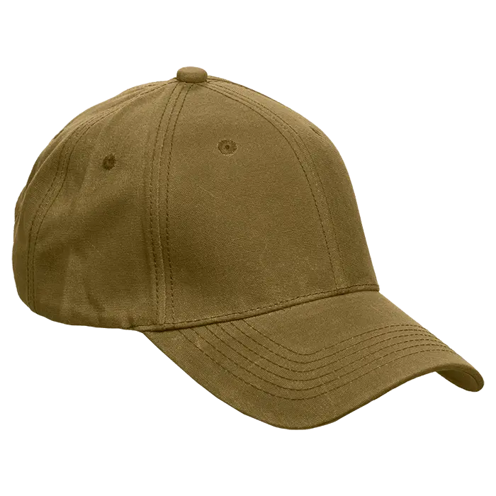 6 Panel Barron Washed Oil Skin Cap