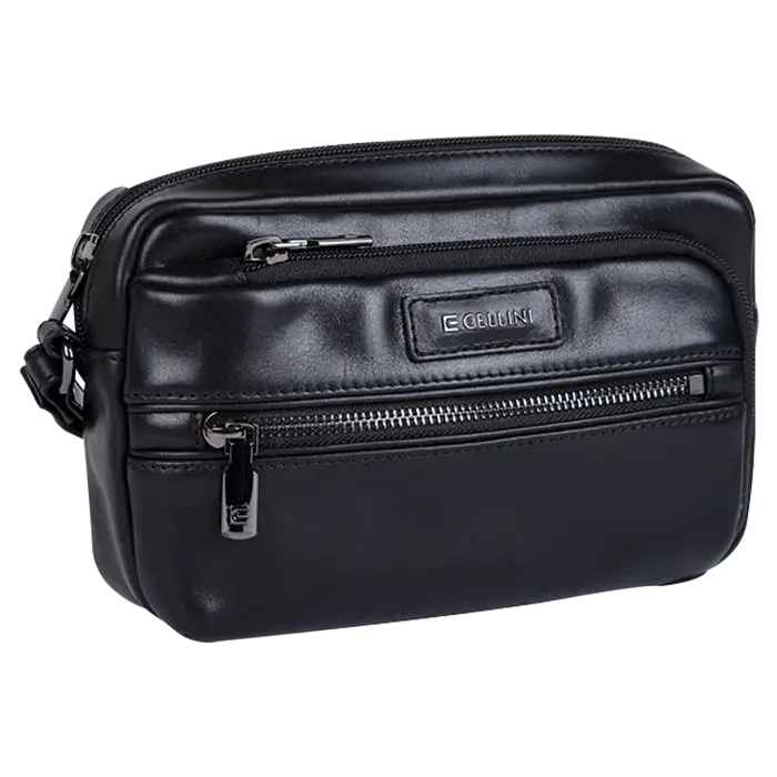 Cellini Infinity Gents Wrist Bag With Scanstop