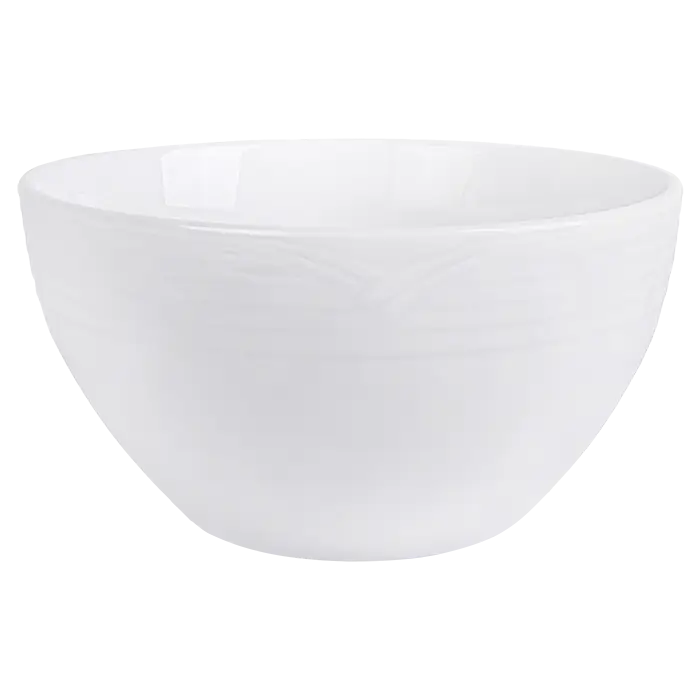 Arctic White Round Bowl