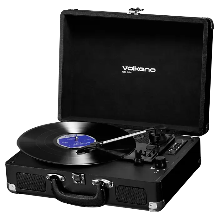 Volkano Retro Series Portable Vinyl Player