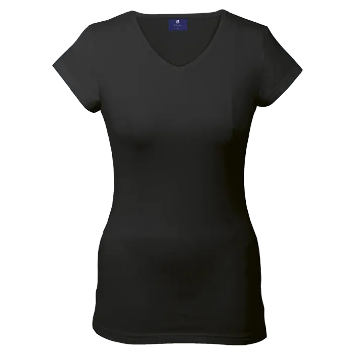 170g Essential V-Neck Slim Fit Ladies