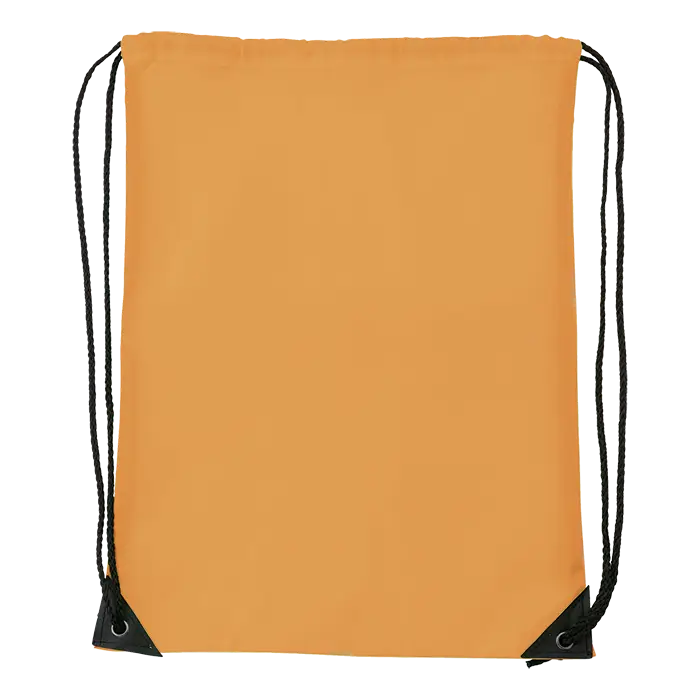 Drawstring Bag With Black Corners