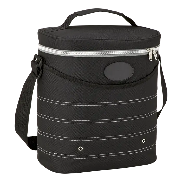 Oval Cooler Bag with Shoulder Strap