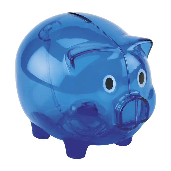 Plastic Piggy Bank