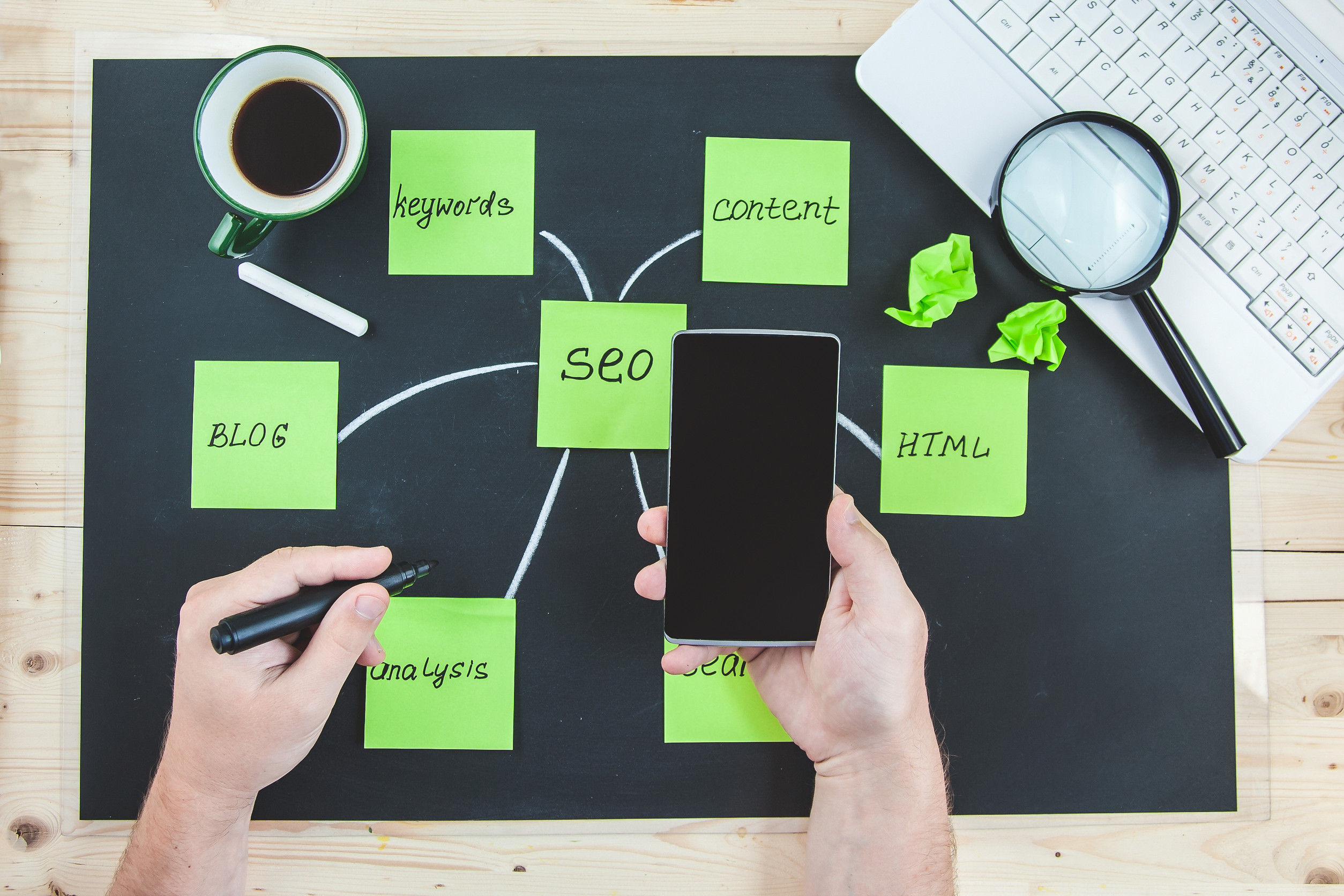 organic seo optimisation for national seo technical seo content and backlinks