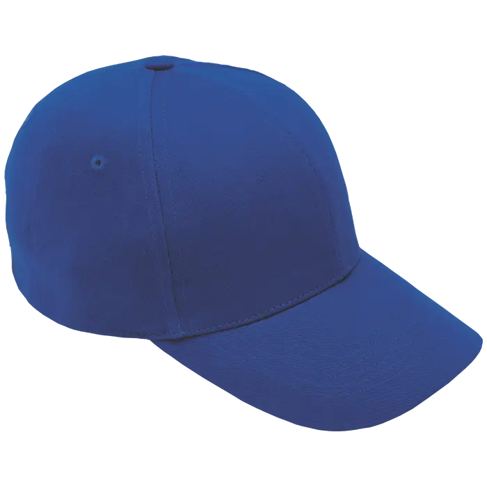 6 Panel Brushed Cotton Cap