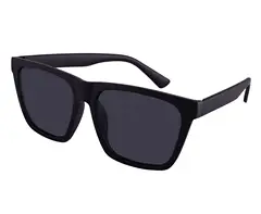 Matte Sunglasses - Black Lens
