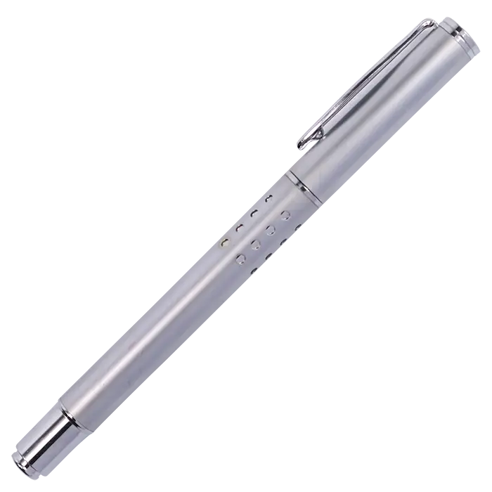 Wavy Clip Brass Rollerball Pen
