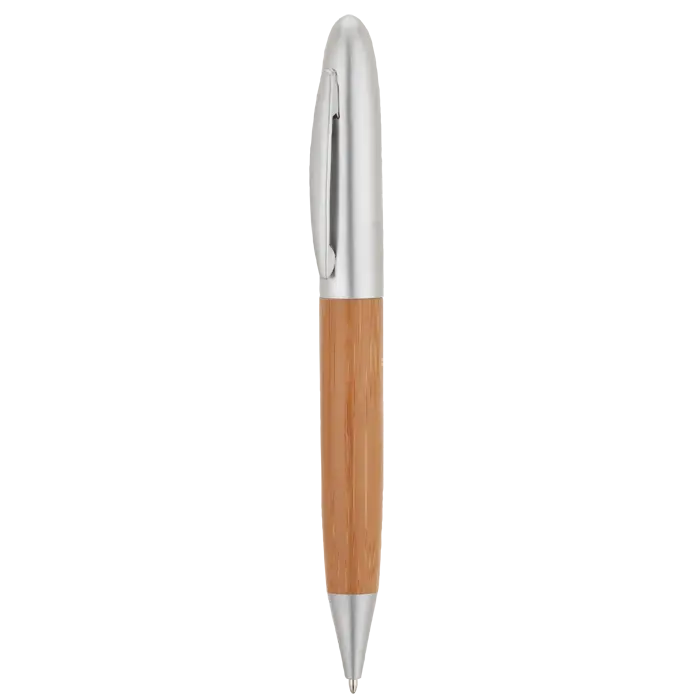 Bamboo and Brass Ballpoint Pen