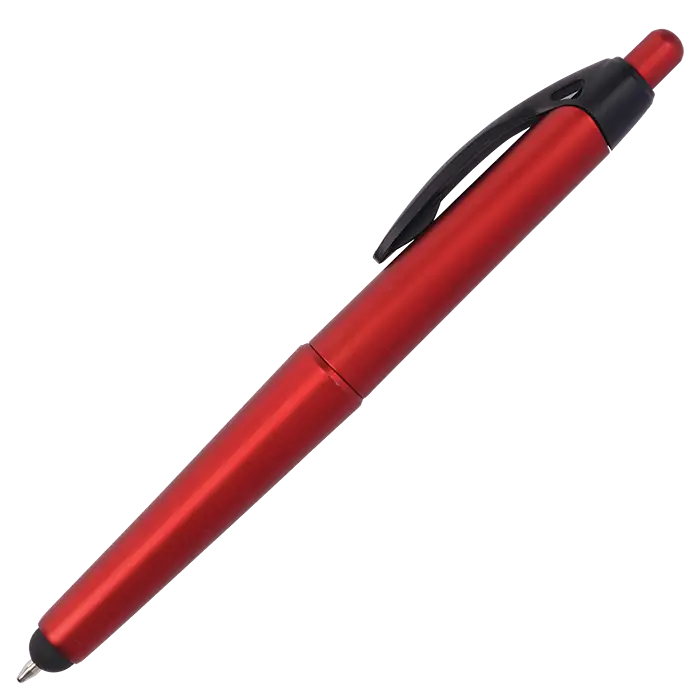 Tip Through Stylus Ballpoint Pen