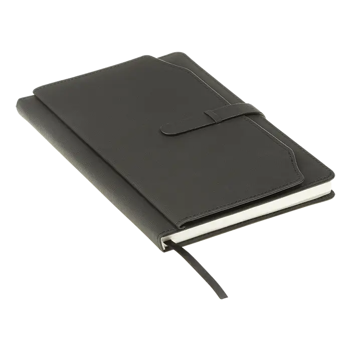 A5 Notebook with Outer Pouch