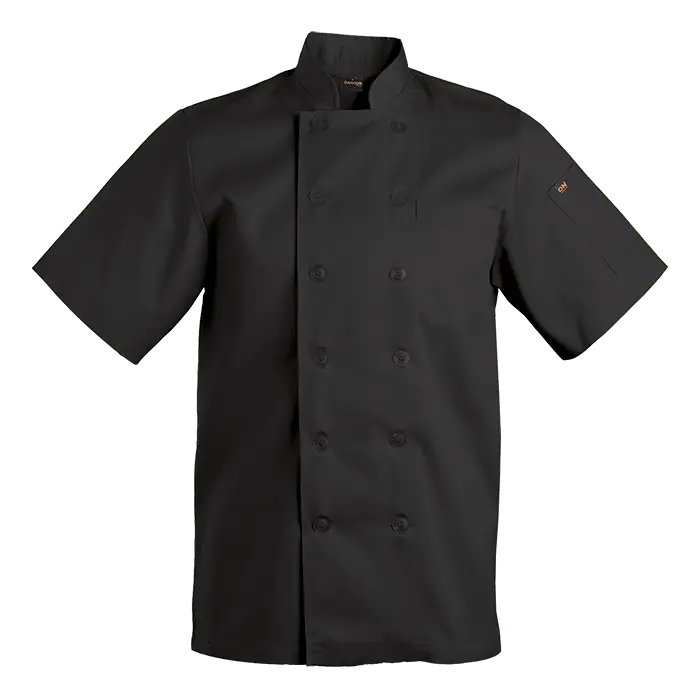Savona Short Sleeve Chef Jacket Mens