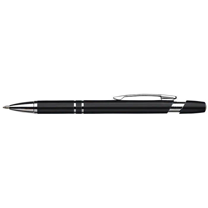 Dual Ring Metallic Ballpoint Pen