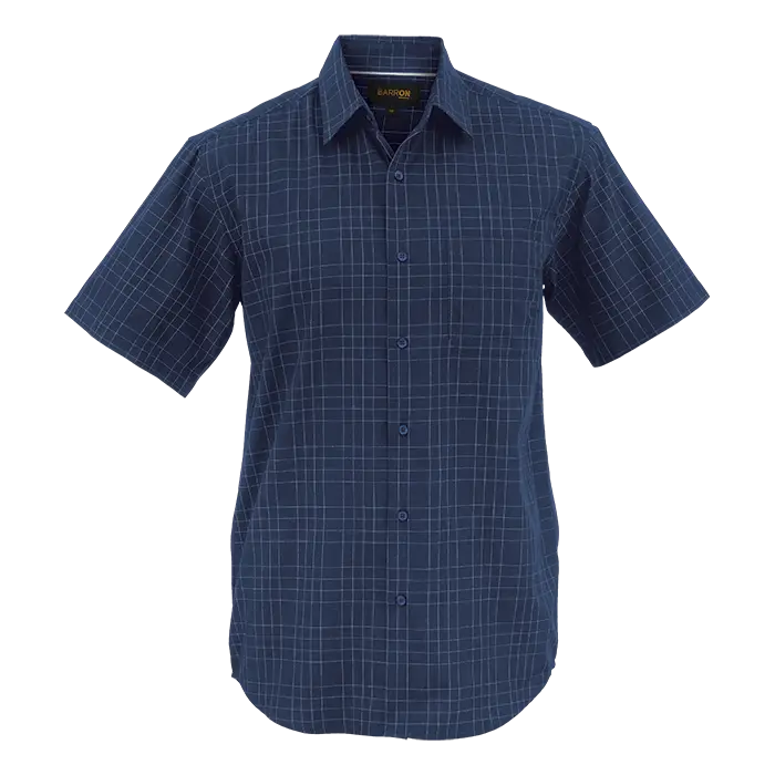 Hamilton Check Lounge Short Sleeve Mens