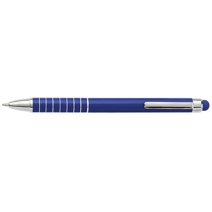 Aluminium Ballpoint Pen with Matching Colour Stylus