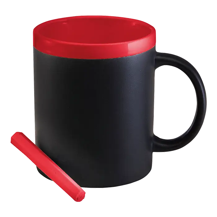 300ml Stoneware Chalk Board Mug