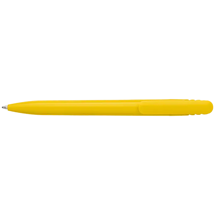 Solid Colour Ballpoint Pen with Matching Coloured Clip