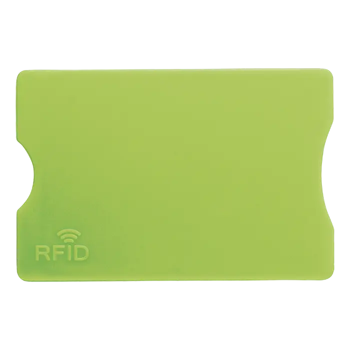Plastic Card Holder with RFID Protection