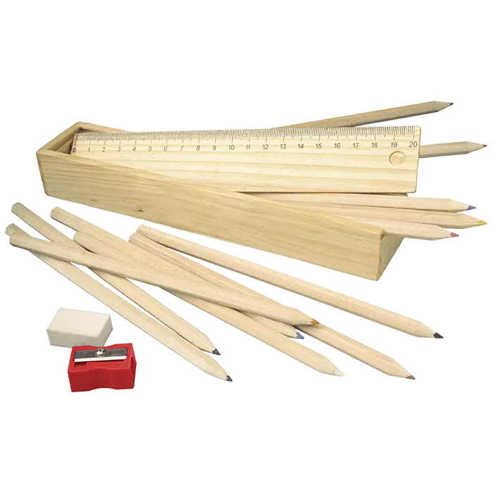 Stationery Set in Wooden Box