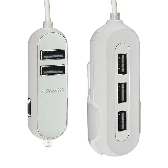 Whizzy 5 Port USB Car Charger