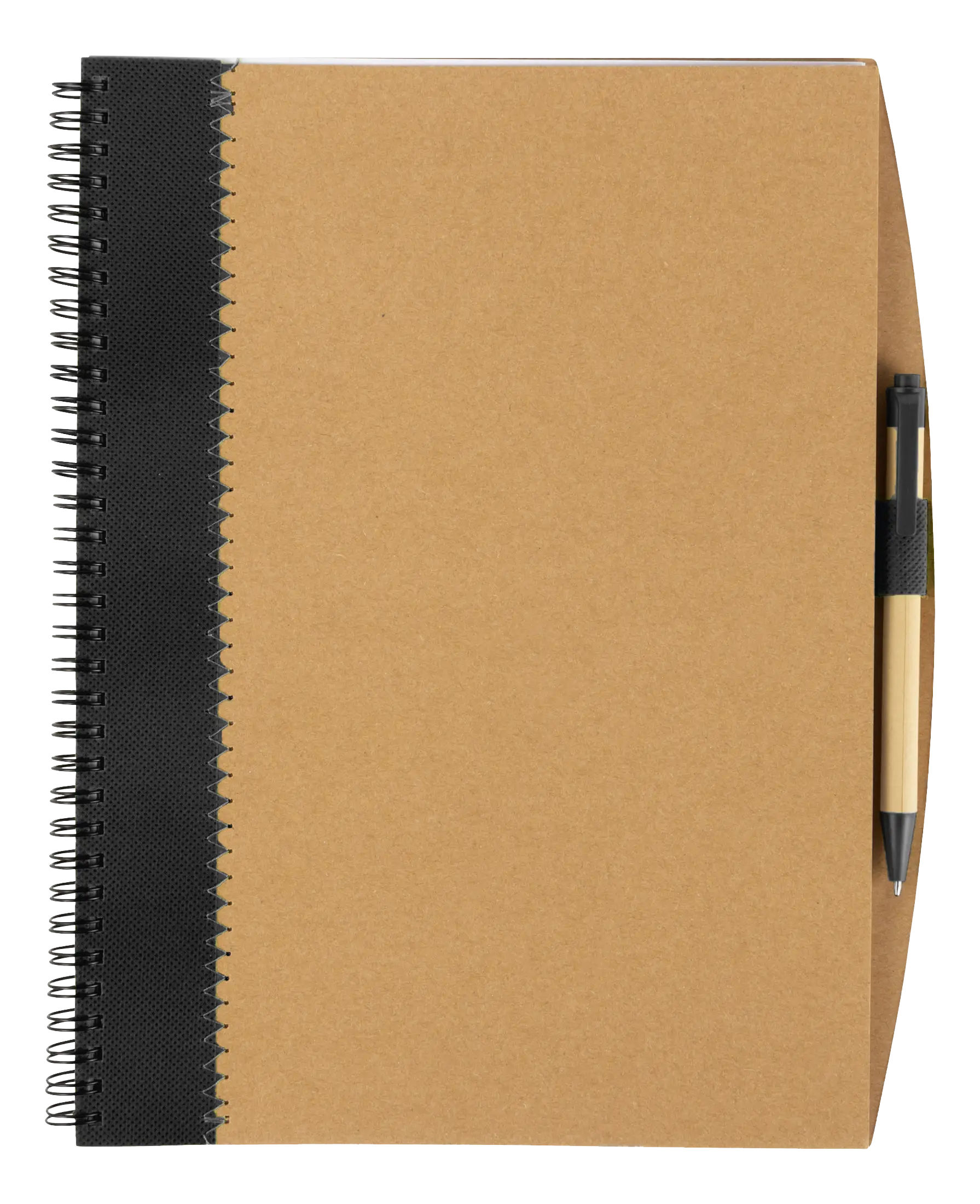 Recycled Cardboard Notebook With Pen