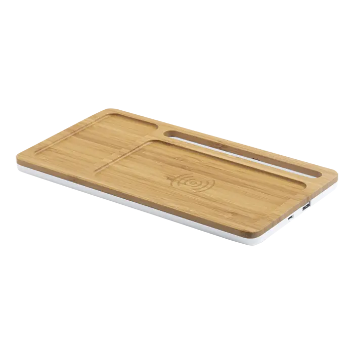 Tankul Desk Organiser With Wireless Charger