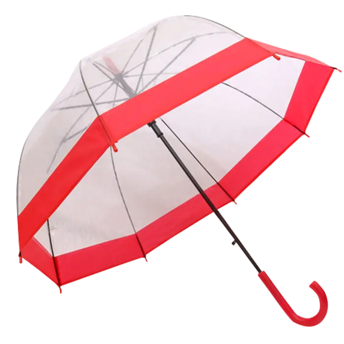 Dome Shaped Clear Umbrella