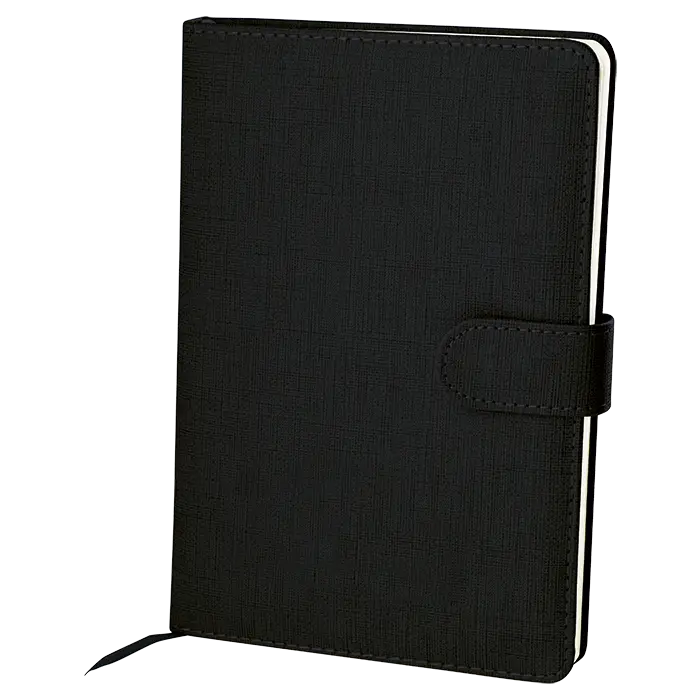 A5 Notebook With Magnetic Clip Cover
