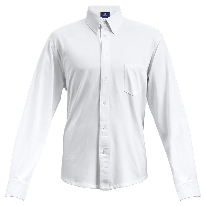 Knitted Pique Lounge Long Sleeve Mens