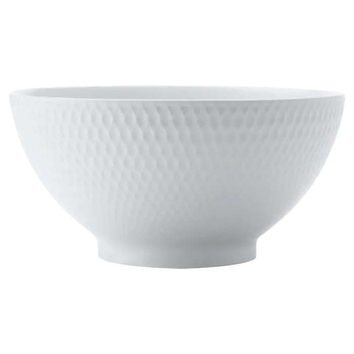 White Basics Diamonds Noodle Bowl