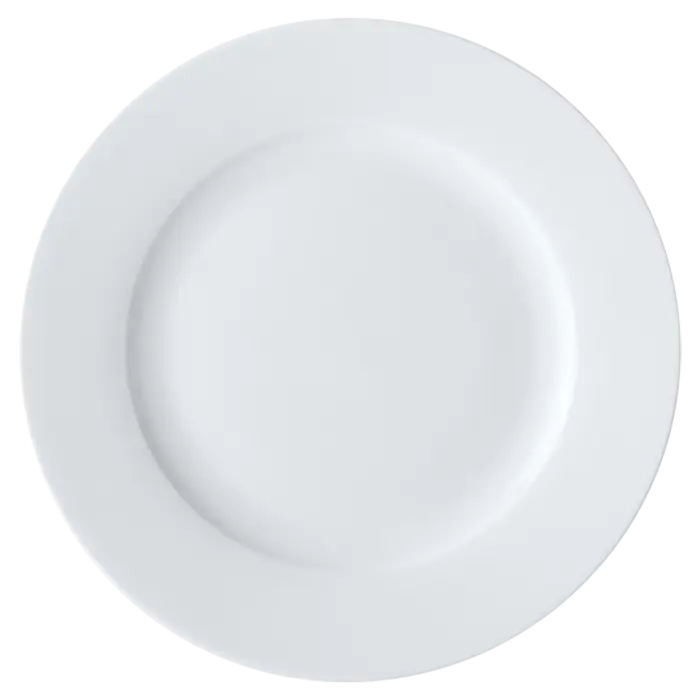 White Basics Rim Plate