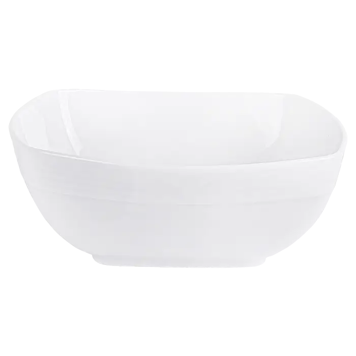 Arctic White Square Bowl