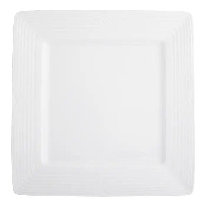 Arctic White Square Plate