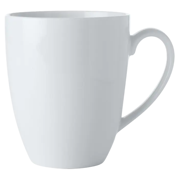 White Basics Coupe Mug 450ml