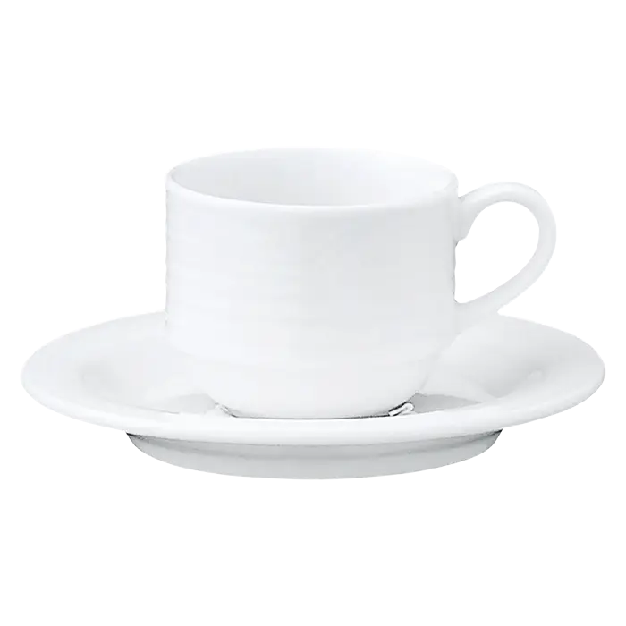 Arctic White Stackable Espresso Cup Only 100ml