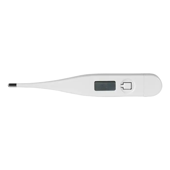 Thermometer in Transparent Box