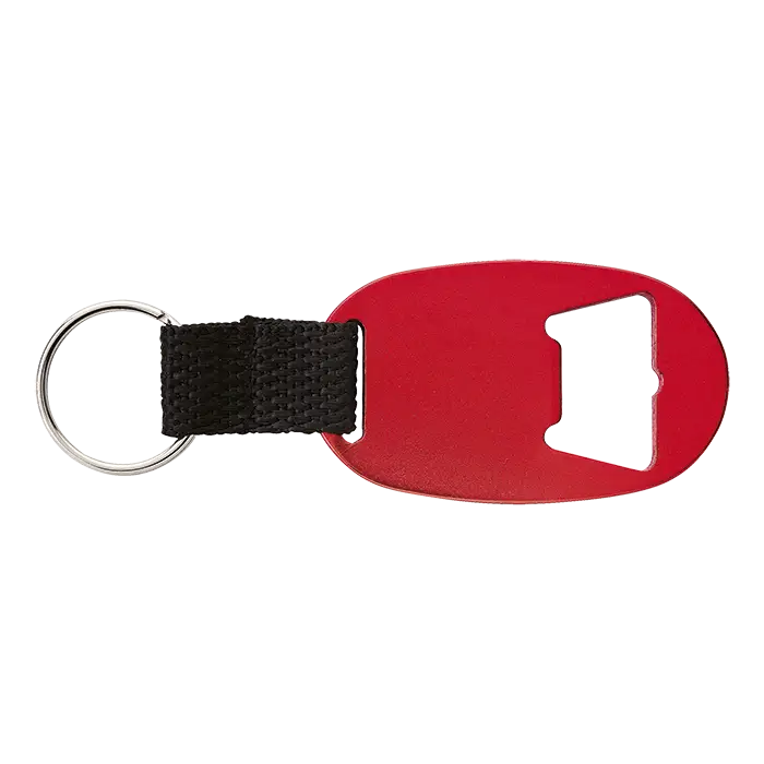 Web Strap Bottle Opener Keychain