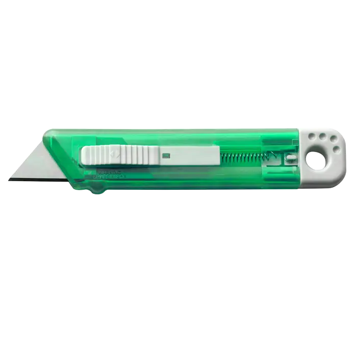 Translucent Knife with Safety Mechanism