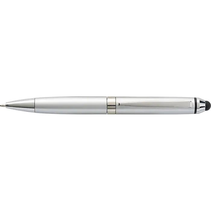 Coloured Barrel Ballpoint Pen with Stylus